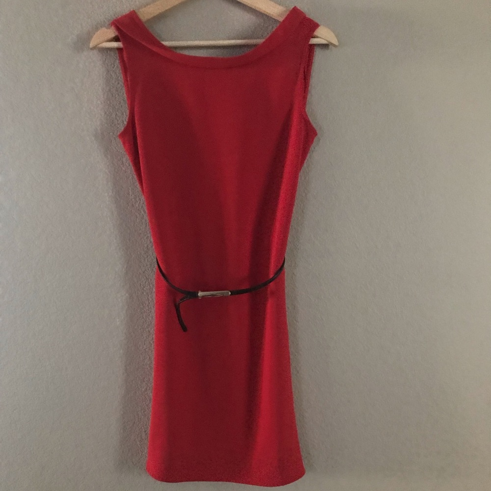 Boat/Open Neckline Dress by Mango